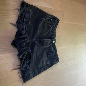 Top shop Moto mom jean shorts